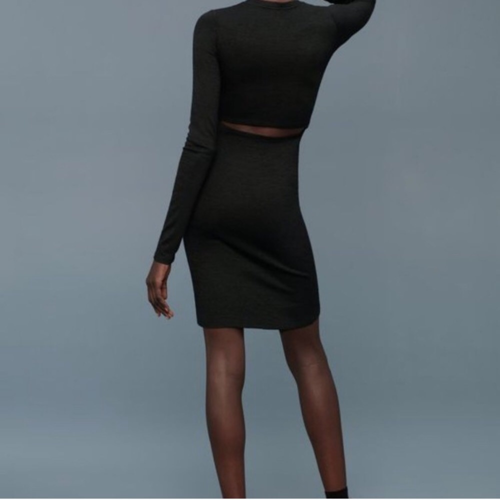 Aritzia Wilfred Free Mali open back dress